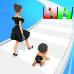 mom simulator: good or bad mom android application logo